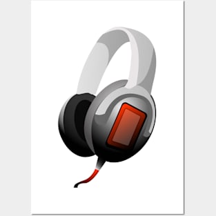 Cool Headset Art Posters and Art